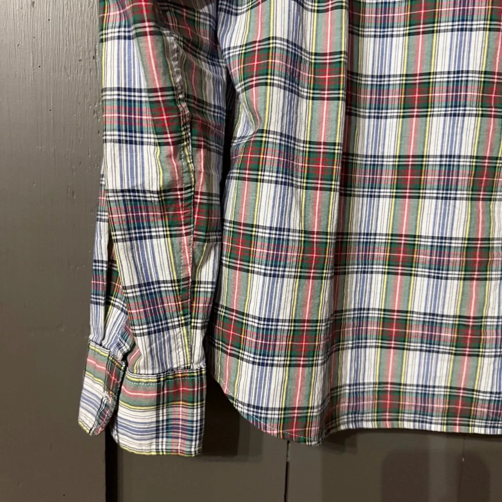 J. Crew Plaid Button Down Shirt